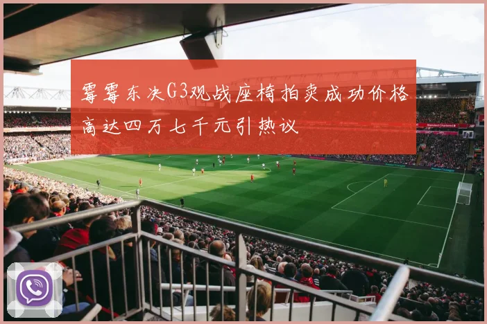 霉霉东决G3观战座椅拍卖成功价格高达四万七千元引热议
