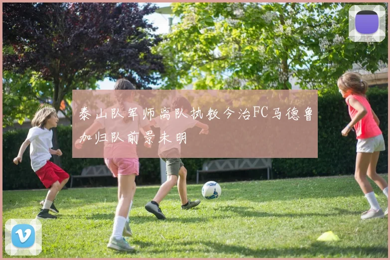 泰山队军师离队执教今治FC马德鲁加归队前景未明